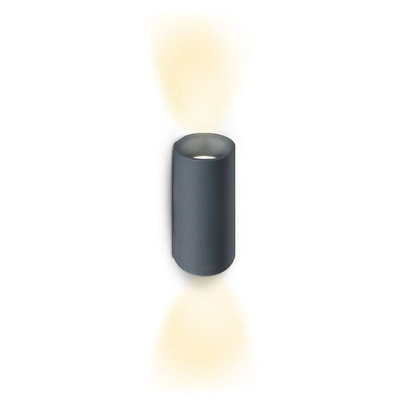 Vexa-W-Dg Dark Gray Exterior Wall Lamp