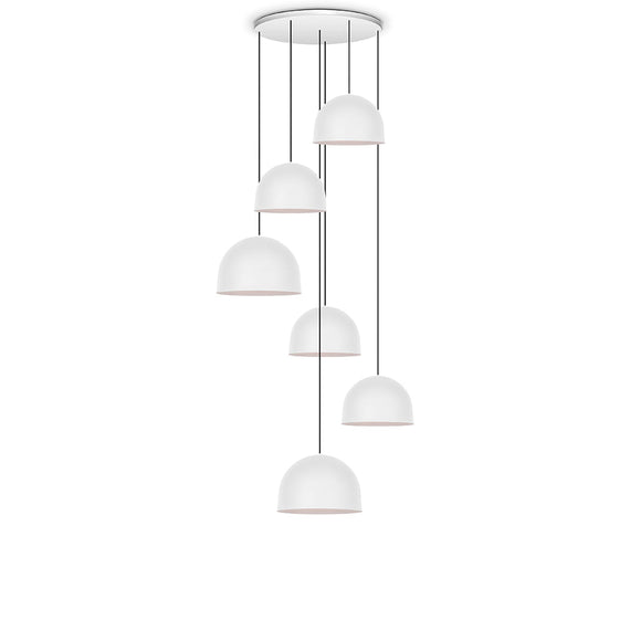 Ella-P6 White Cluster Lamp
