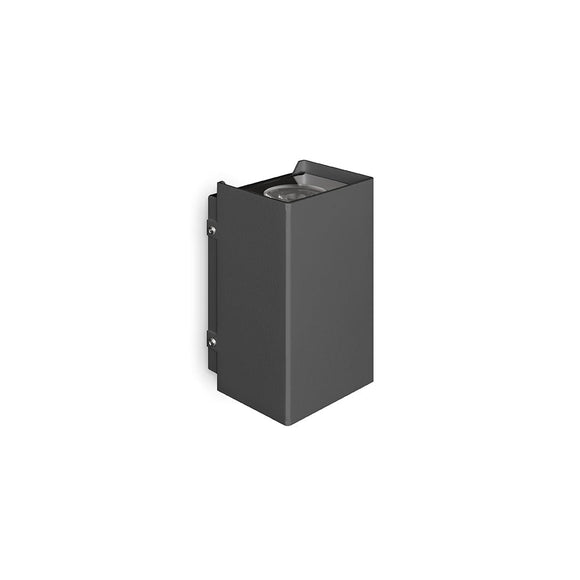 Jwall - W2 - 5.5W - 3000K - Ip65 Dark Gray Exterior Wall Lamp
