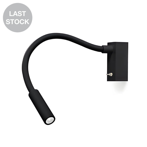 Led-W Black Wall Lamp