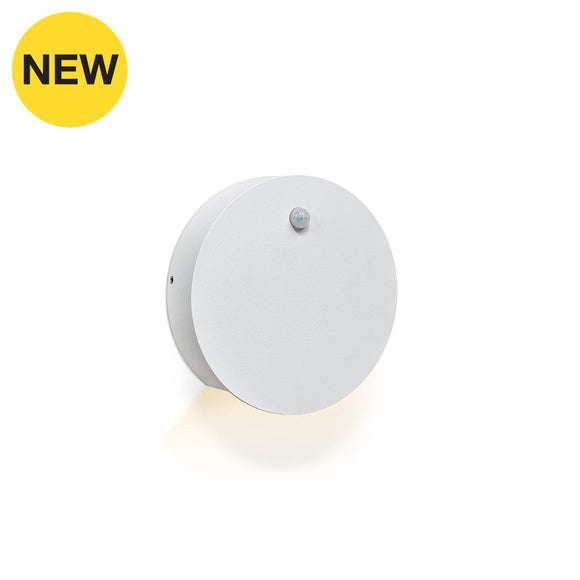 Montio-W White Exterior Step & Wall Recessed Lamp