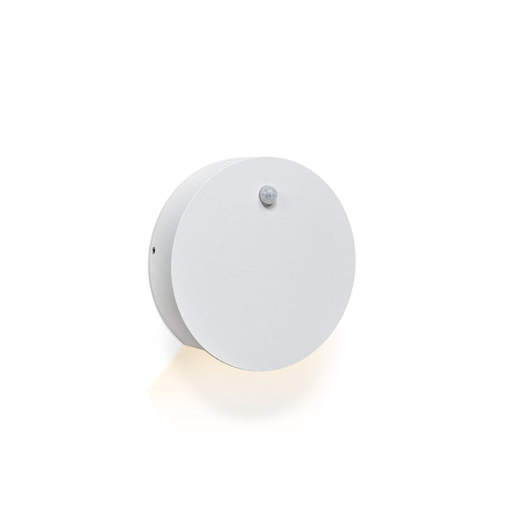 Montio-W White Exterior Step & Wall Recessed Lamp