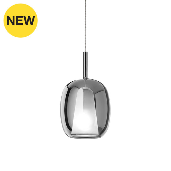 SELA P 1A E27 Smoke grey Hanging Lamp