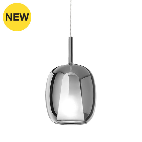 SELA P 1C E27 Smoke grey Hanging Lamp