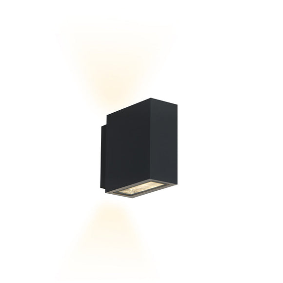 Swall-W Dark Gray Exterior Wall Lamp