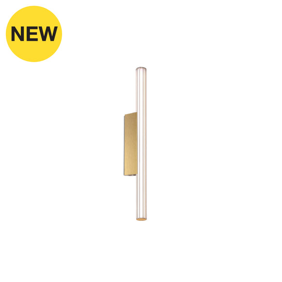TELIS W Clear / Gold / 600 MM Wall Lamp