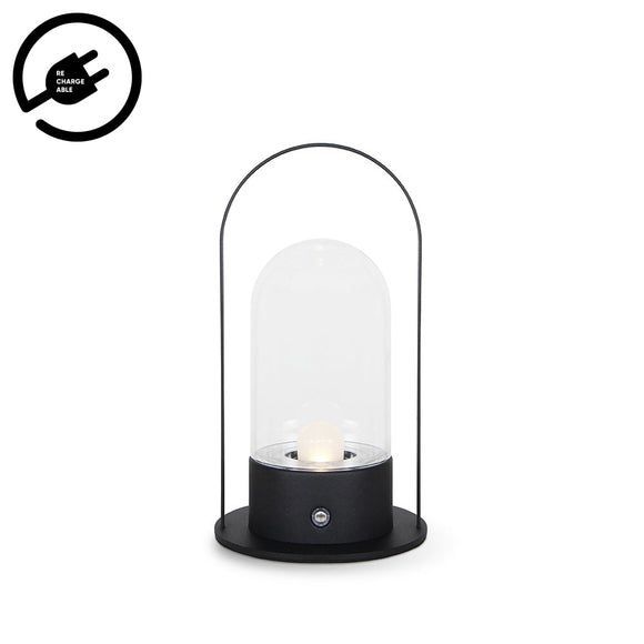 Tl-21032 Black Rechargeable Lamp