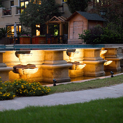 LEDSPIKE-A-BK Outdoor lamp - Lamptitude