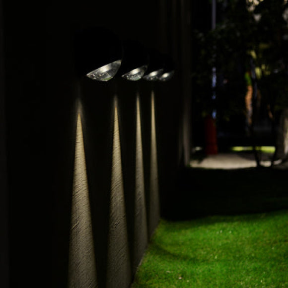 St-Ey04-9W-3000K-Bk Exterior Wall Lamp
