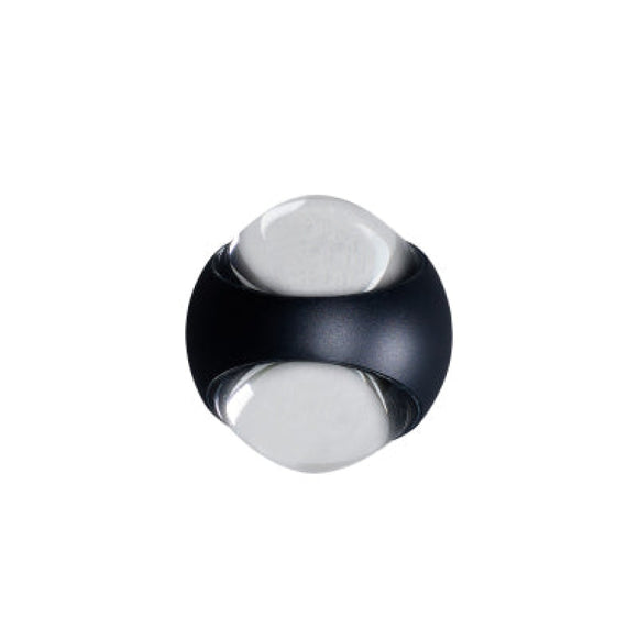 St-Ey05-3000K Black Exterior Wall Lamp