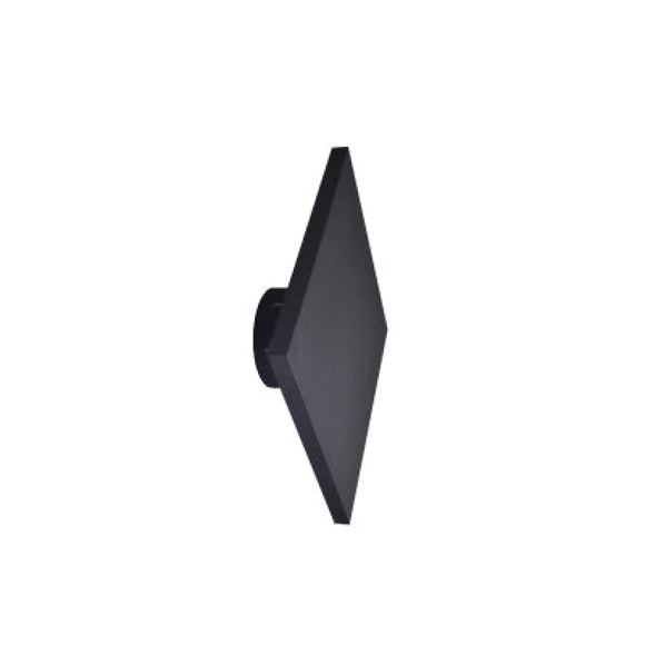 St-Hbd01-12W-120D-3000K-Bk Black Exterior Wall Lamp