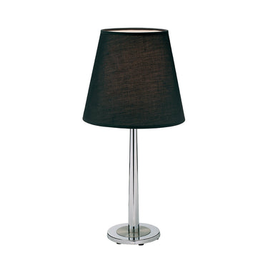 Tito-T Nickel Satin / Black Table Lamp