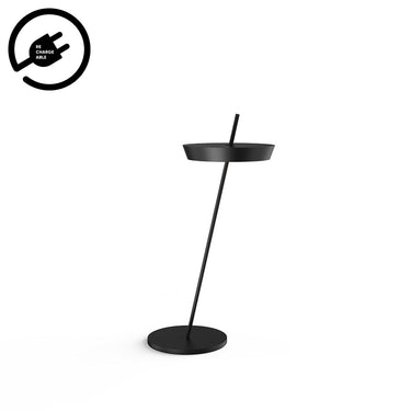 TORUS DESK Black Rechargeable Lamp