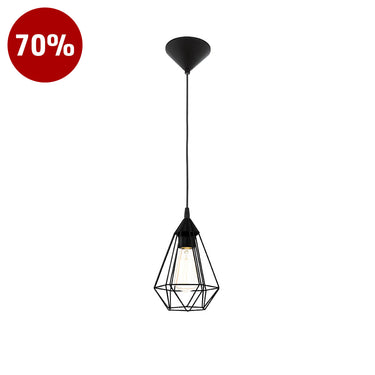 94193-BK Black Hanging Lamp