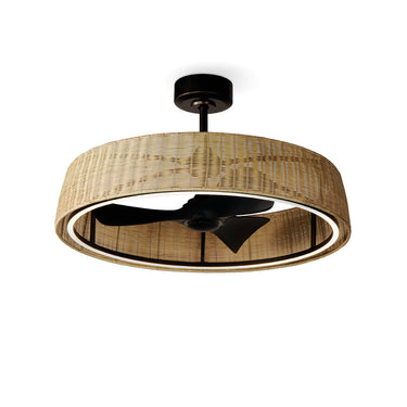 A556201Cc Black / Wood Fans