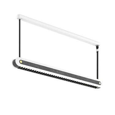 Acoustic-Rd-P120-4000K Black Hanging Lamp