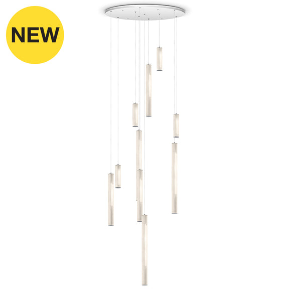 Aelis-P10 White Cluster Lamp