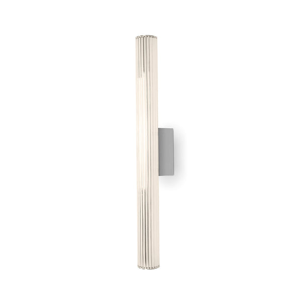 Aelis-W-Cct-Ch White / Chrome 600 Mm Wall Lamp