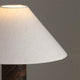 ASTRALIS-T440-PAULOWNI-WH - Brushed Dark Grey / Off White - Table Lamp