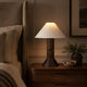 ASTRALIS-T440-PAULOWNI-WH - Brushed Dark Grey / Off White - Table Lamp