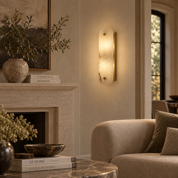 AVORIO-W400-G9-CP - Copper / White - Wall Lamp