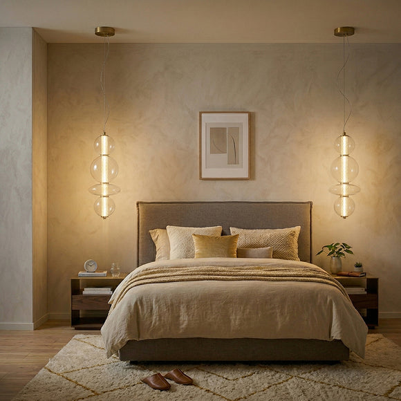 BALAY-PS-GD Hanging Lamp - Lamptitude