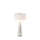 BLOK White / White Marble Rechargeable Lamp
