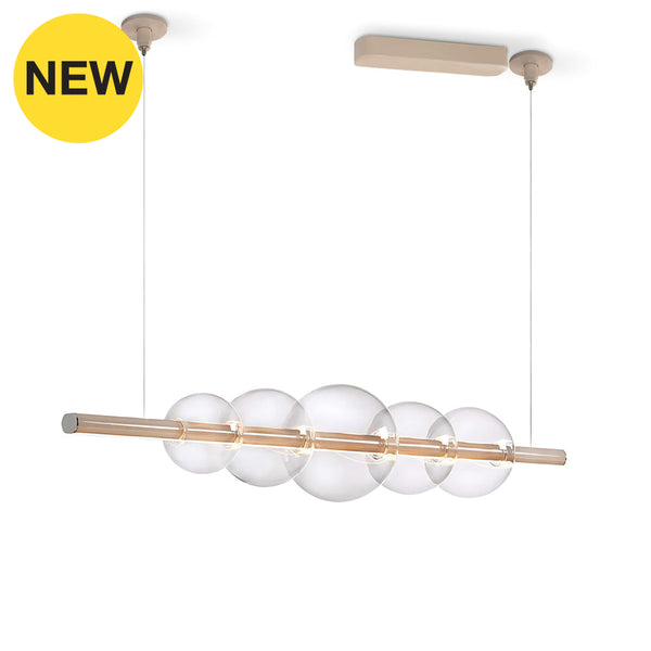 Bobo-P120 Beige Hanging Lamp