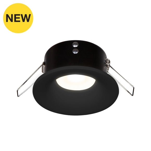 Bona-Gu10-Ip65-Fr Black Recessed Downlight