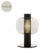 Botdy-T-Bk Satin Black / Smoke Gray Table Lamp