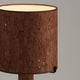CALEN-T630-CORK - Matt Black - Table Lamp