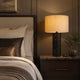 CASIA-T530-HYACINTH-GF-WH - Brushed Dark Grey / Off White - Table Lamp