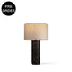 CASIA-T530-HYACINTH-GF-WH - Brushed Dark Grey / Off White - Table Lamp