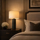 CASIA-T530-HYACINTH-WH - Brushed Dark Grey / Off White - Table Lamp