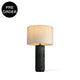 CASIA-T530-HYACINTH-WH - Brushed Dark Grey / Off White - Table Lamp