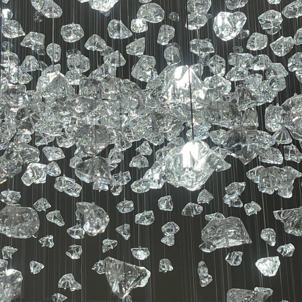 CELESTE-C1288-WH - Clear - Chandelier