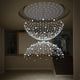 CELESTE-C1288-WH - Clear - Chandelier