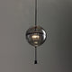 CELESTIA-P30-BK - Matt black / Smoky - Hanging Lamp