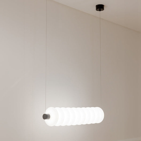 Cogs-Pl-Bk Hanging Lamp