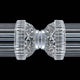 CORNIQ-P1200-CH - Clear / Oxidized Shinning Silver - Hanging Lamp