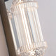 CORNIQ-W500-CH - Clear / Chorme - Wall Lamp