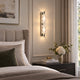 CORNIQ-W500-CH - Clear / Chorme - Wall Lamp