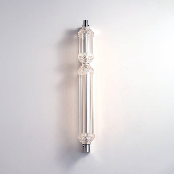 CORNIQ-W700-CH - Clear / Chrome - Wall Lamp
