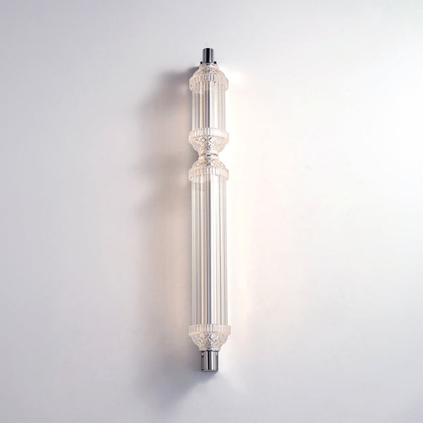 CORNIQ-W700-CH - Clear / Chrome - Wall Lamp