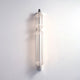 CORNIQ-W700-CH - Clear / Chrome - Wall Lamp