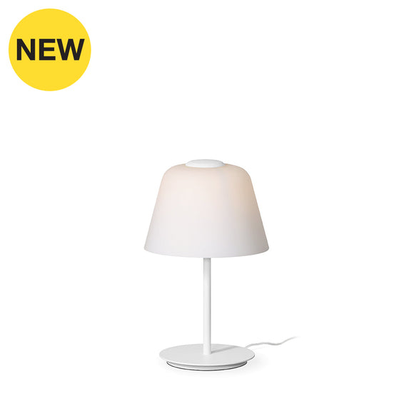 Cream-Ts-Wh White Table Lamp