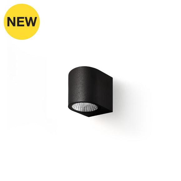 CWALL-W1-10W-24D-3000K-DGY - Dark Grey - Exterior Wall Lamp