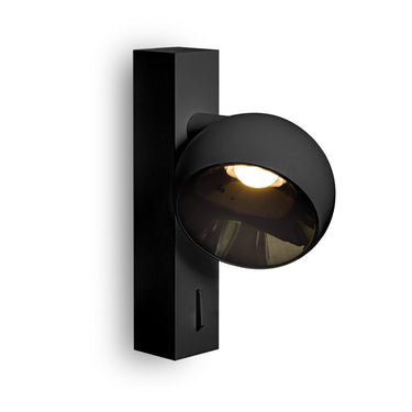 Cyro-W Black Wall Lamp
