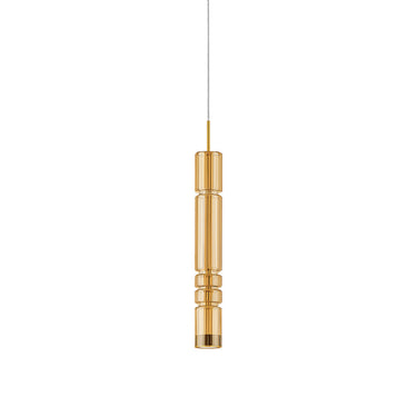 DORIC Brass Hanging Lamp