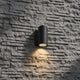 DWALL-W1-10W-24D-3000K-DGY - Dark Grey - Exterior Wall Lamp